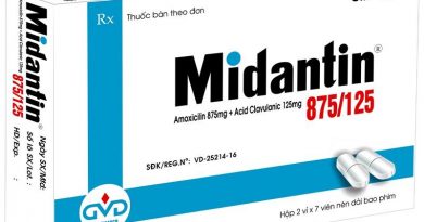Công dụng và liều dùng của thuốc Midantin